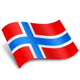 The flag of Norway 